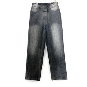 Sisters and Seekers Webster Baggy Jeans Washed Grey Size 8